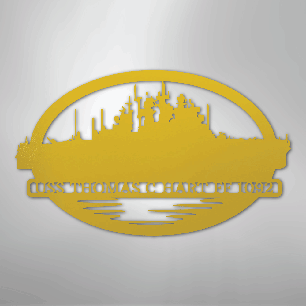 Pick Your Battleship Metal Art