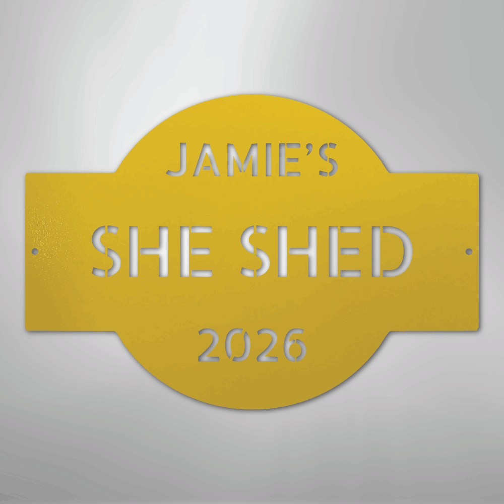 Custom Plaque - Steel Sign