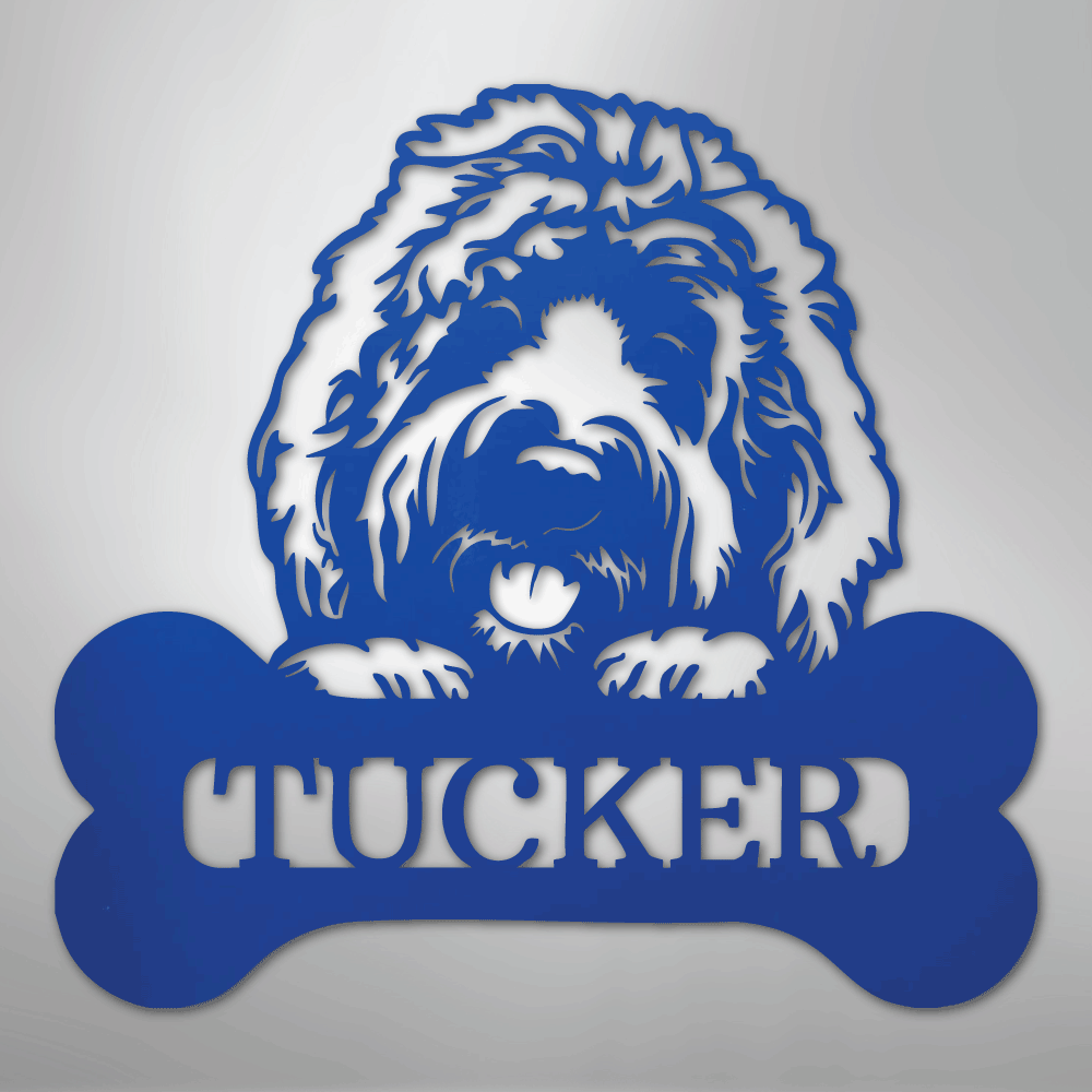 Pick Your Pup Monogram - Steel Sign