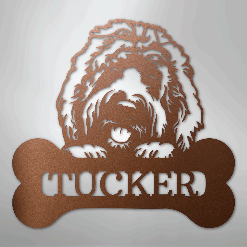 Pick Your Pup Monogram - Steel Sign