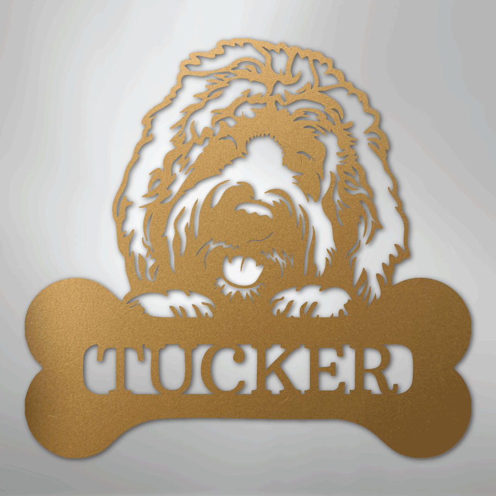 Pick Your Pup Monogram - Steel Sign