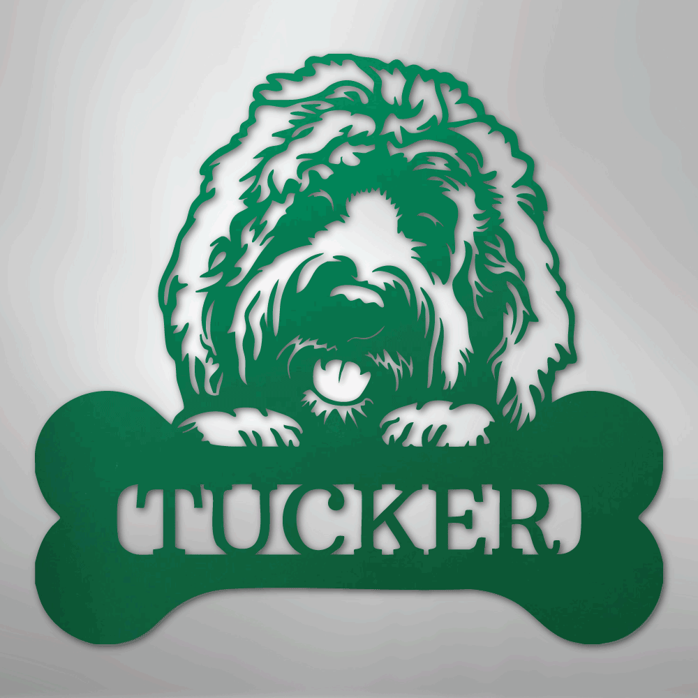 Pick Your Pup Monogram - Steel Sign