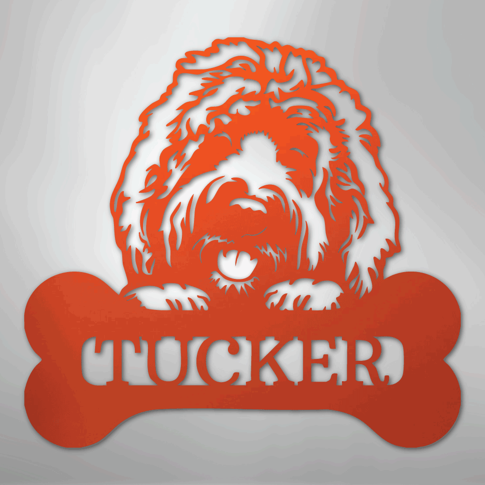 Pick Your Pup Monogram - Steel Sign