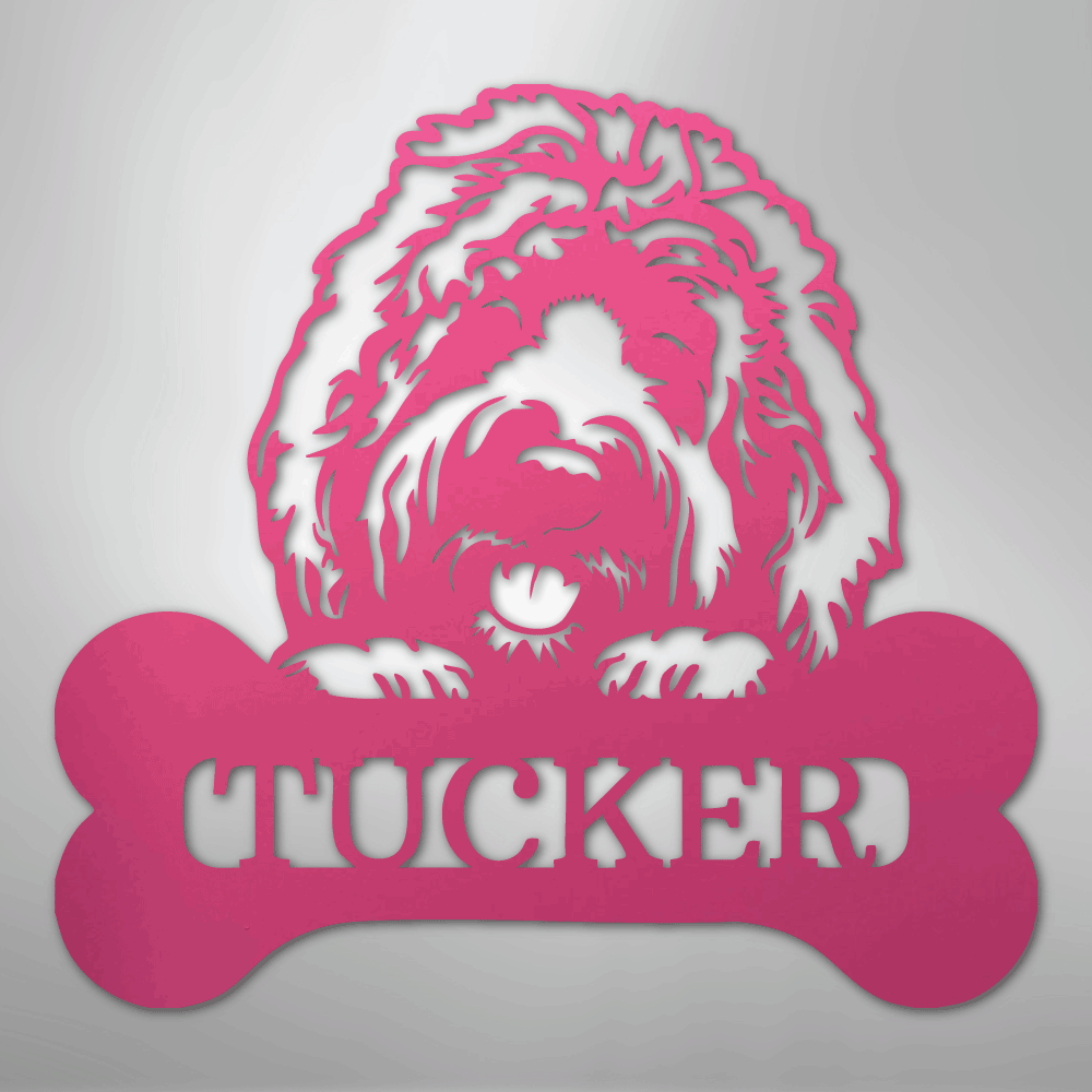 Pick Your Pup Monogram - Steel Sign