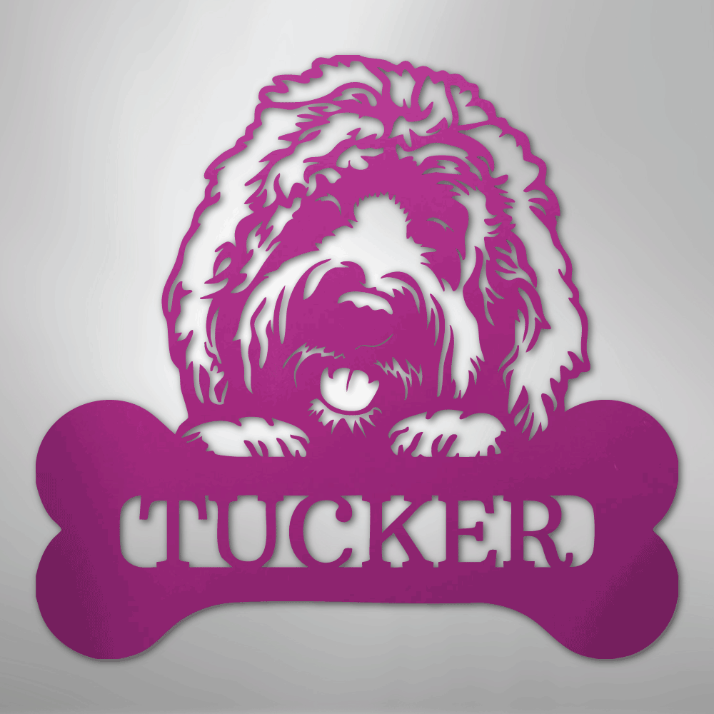 Pick Your Pup Monogram - Steel Sign