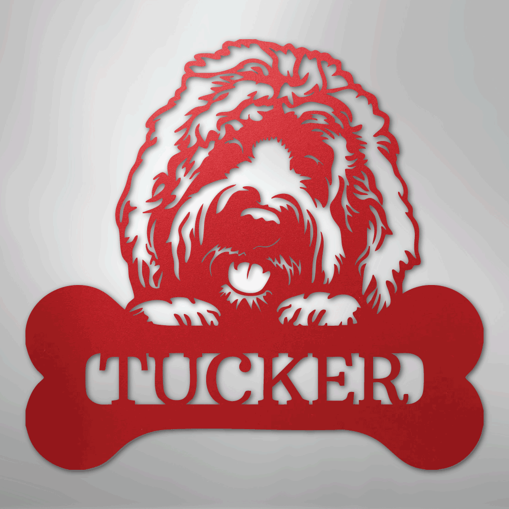 Pick Your Pup Monogram - Steel Sign