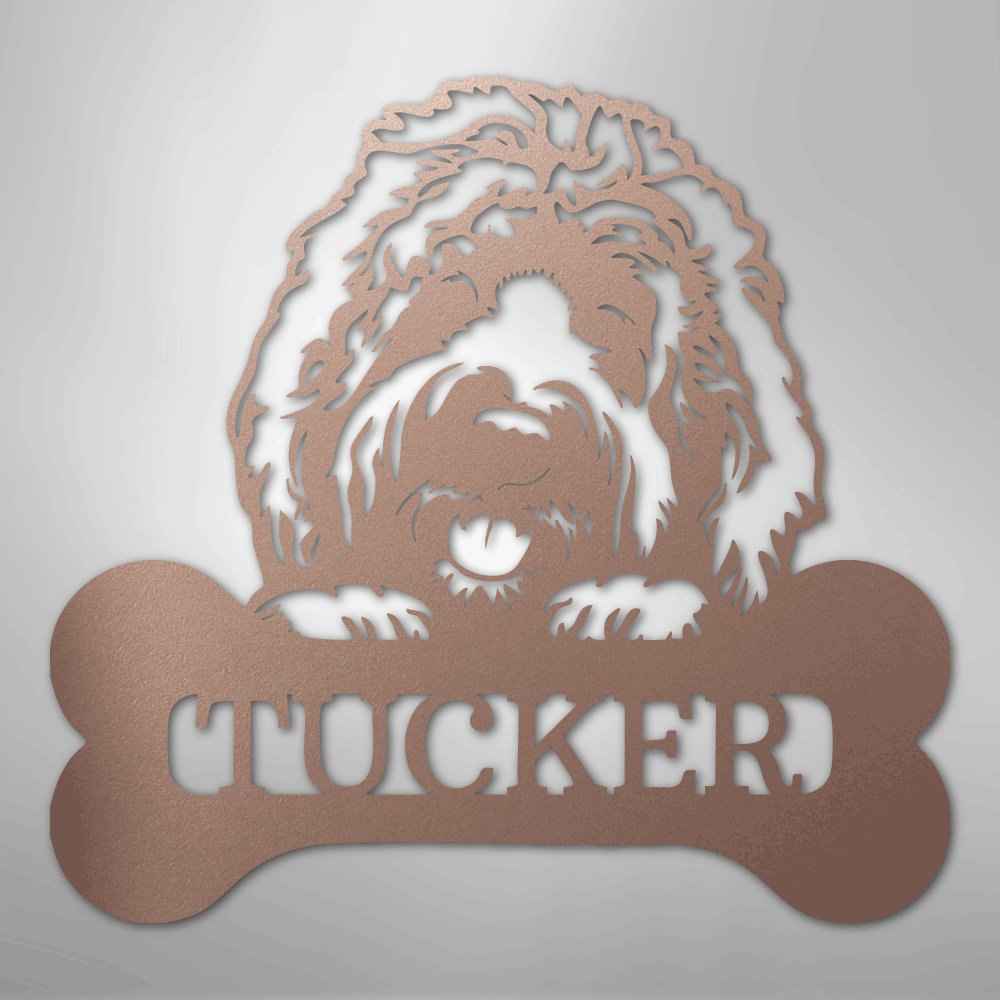Pick Your Pup Monogram - Steel Sign