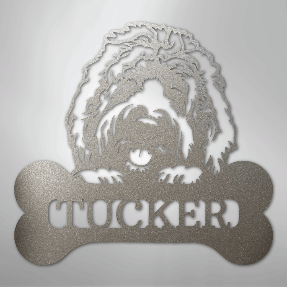 Pick Your Pup Monogram - Steel Sign