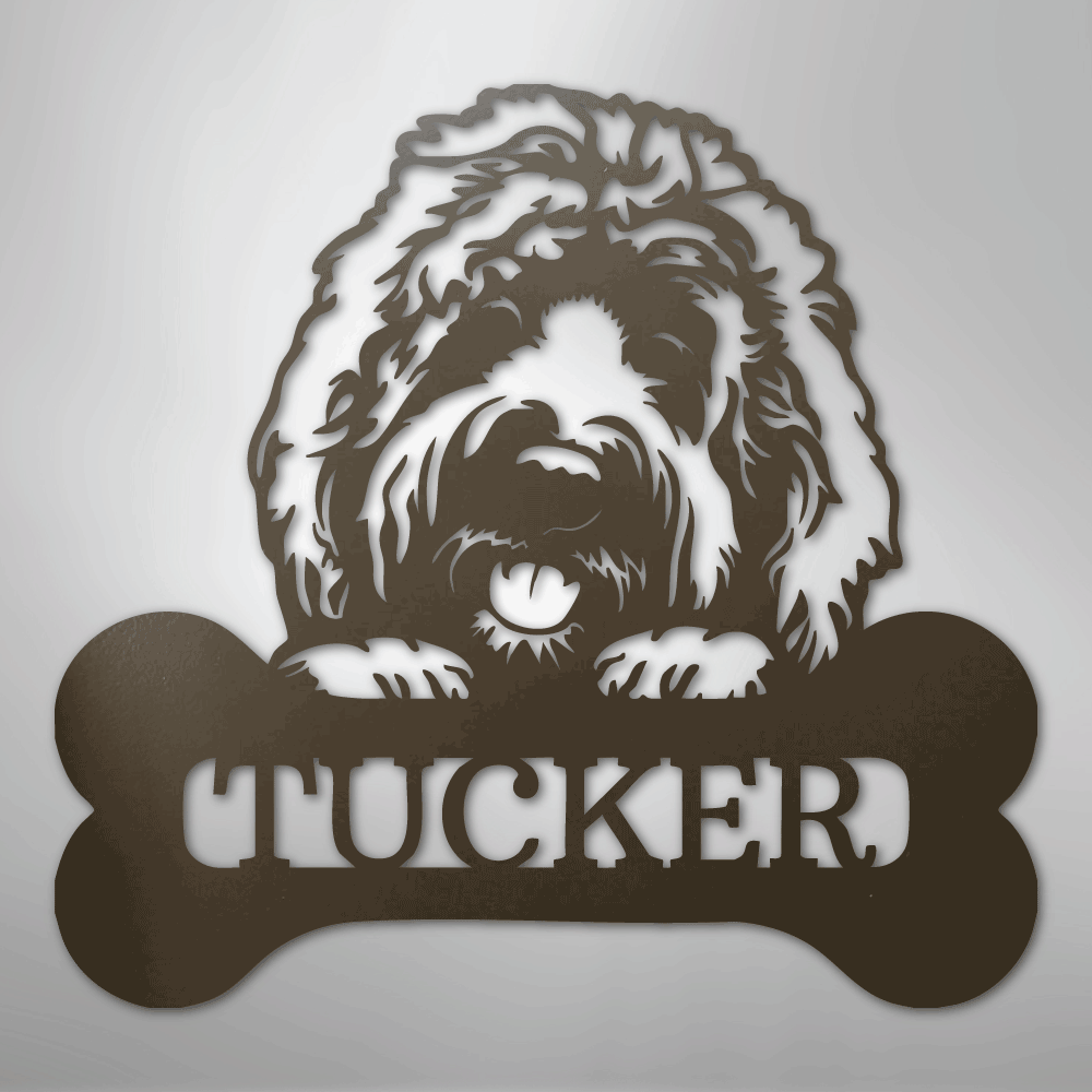 Pick Your Pup Monogram - Steel Sign
