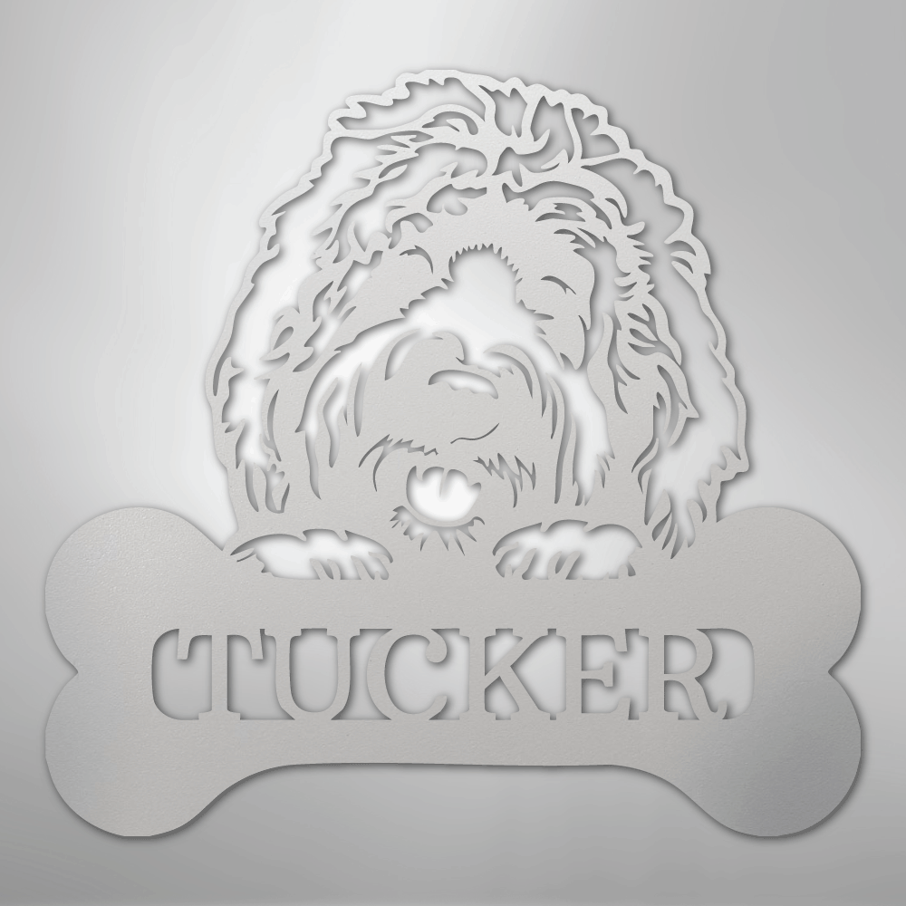 Pick Your Pup Monogram - Steel Sign