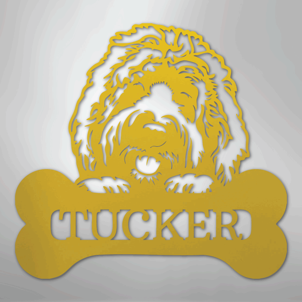 Pick Your Pup Monogram - Steel Sign