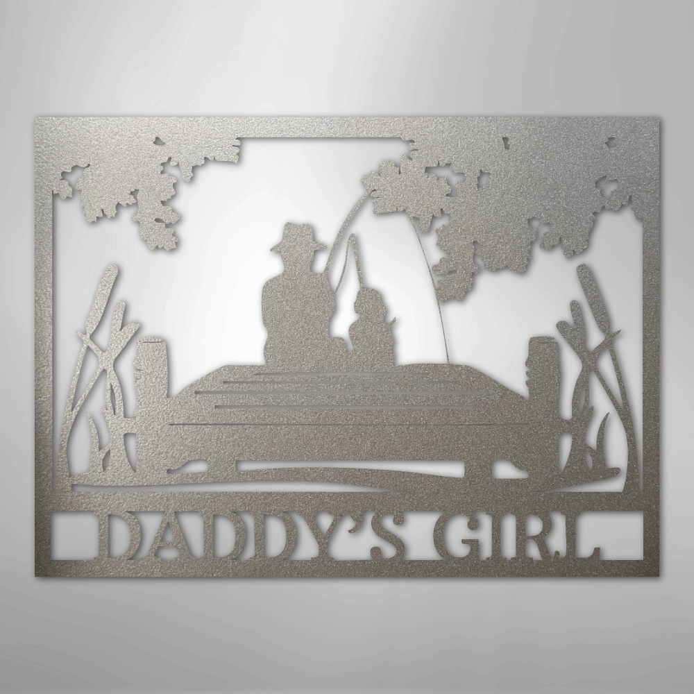 Quality Time  Monogram - Steel Sign