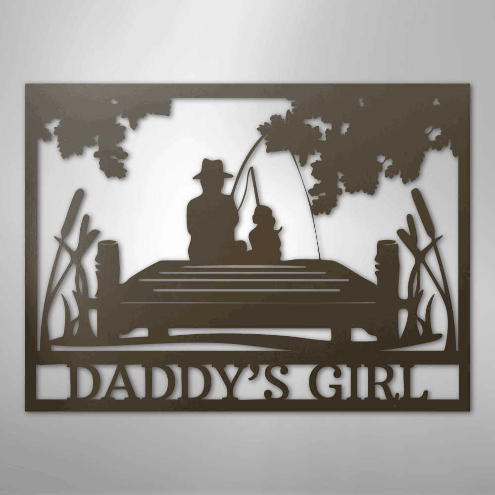 Quality Time  Monogram - Steel Sign
