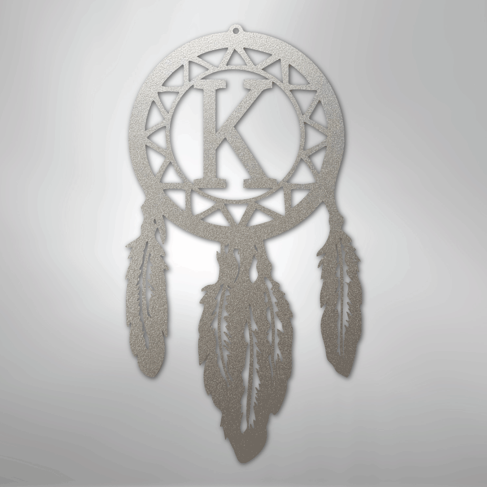 Dream Catcher Monogram - Steel Sign