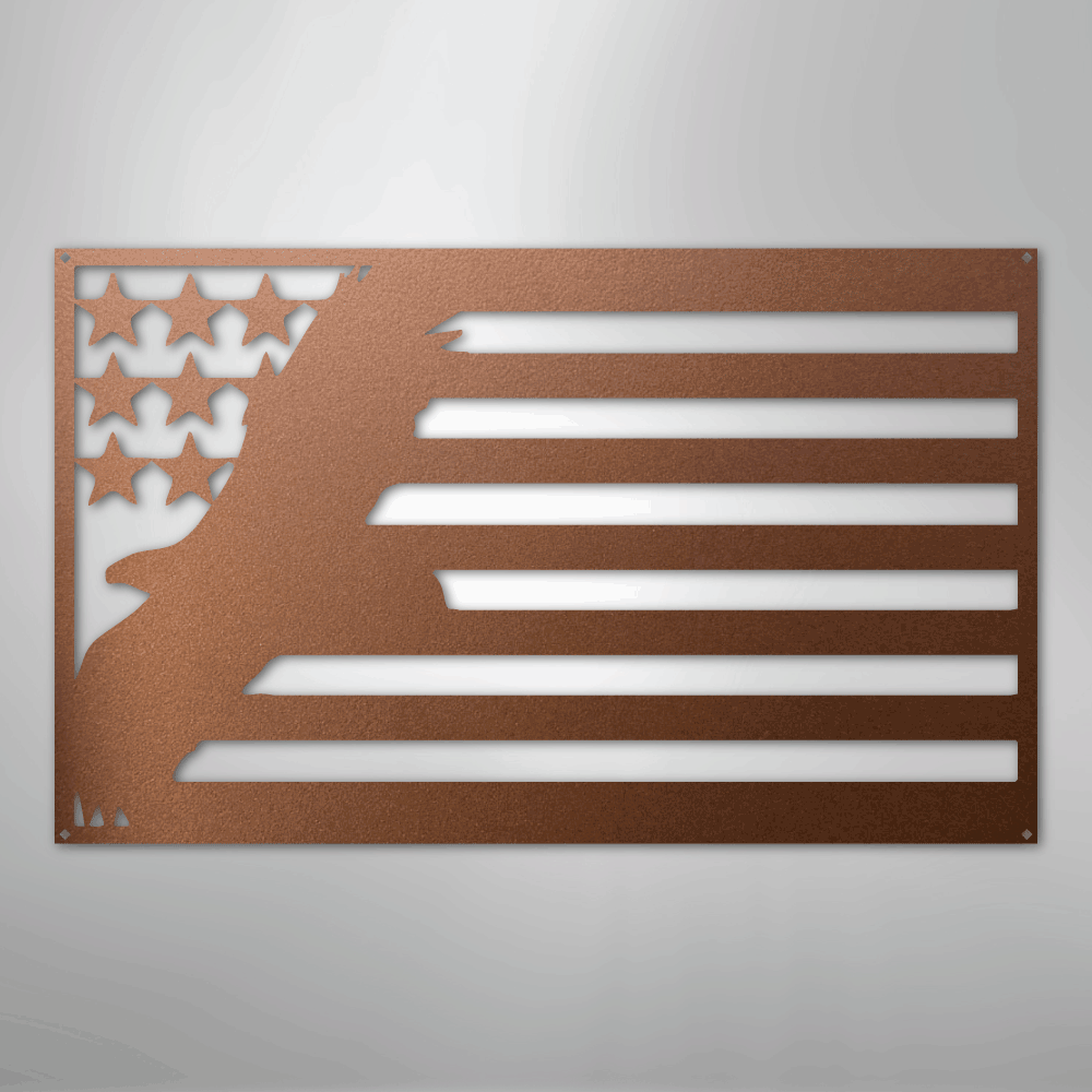 USA Eagle - Steel Sign