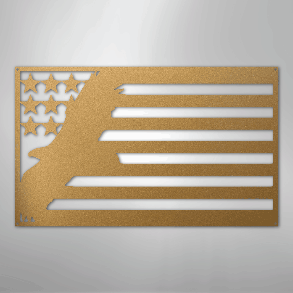 USA Eagle - Steel Sign