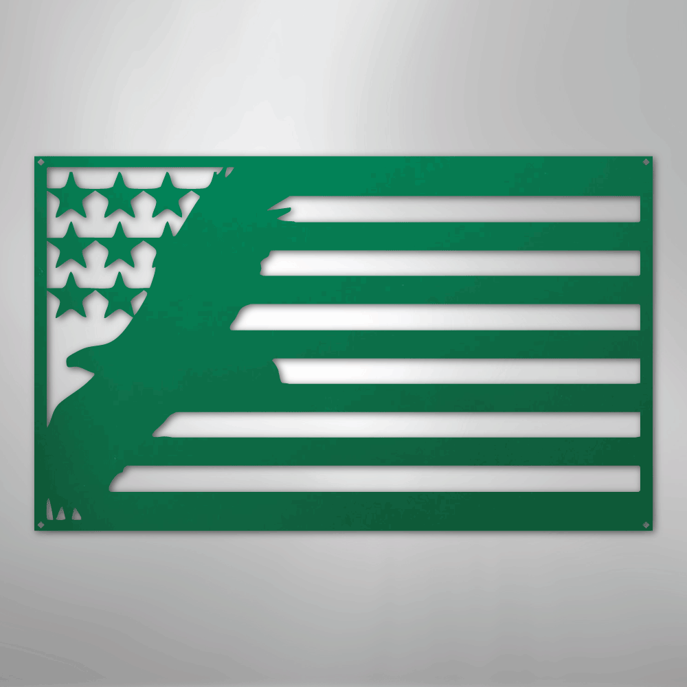 USA Eagle - Steel Sign