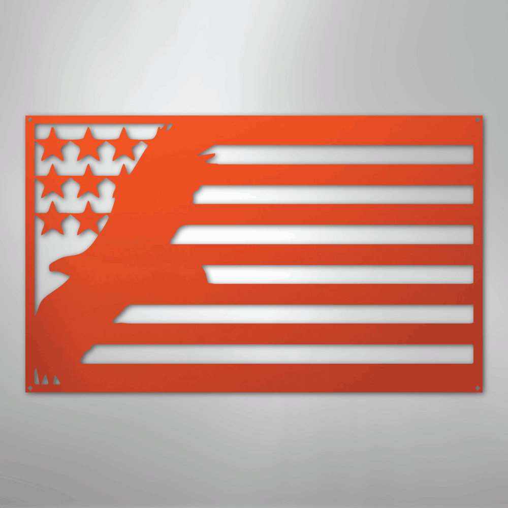 USA Eagle - Steel Sign