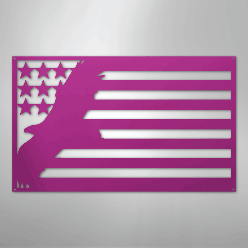 USA Eagle - Steel Sign