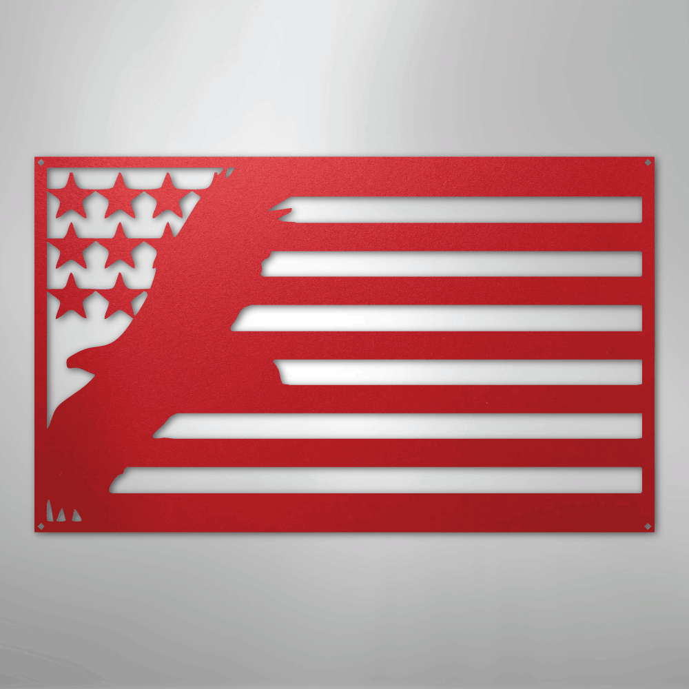 USA Eagle - Steel Sign