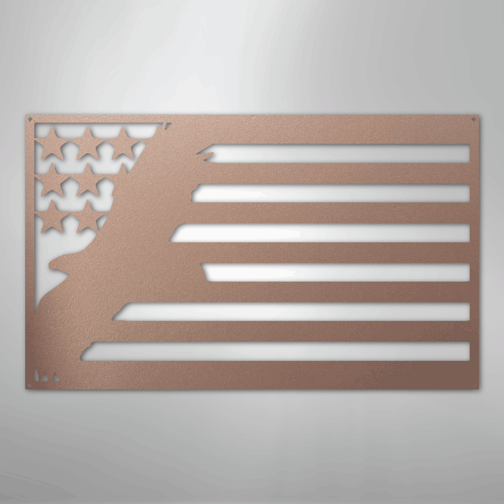 USA Eagle - Steel Sign