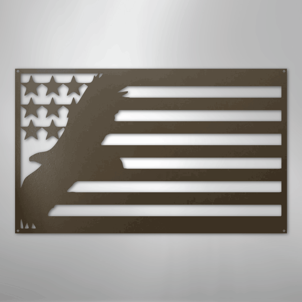 USA Eagle - Steel Sign