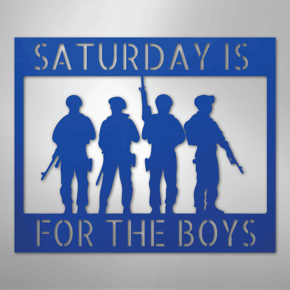 Soldier Monogram - Steel Sign