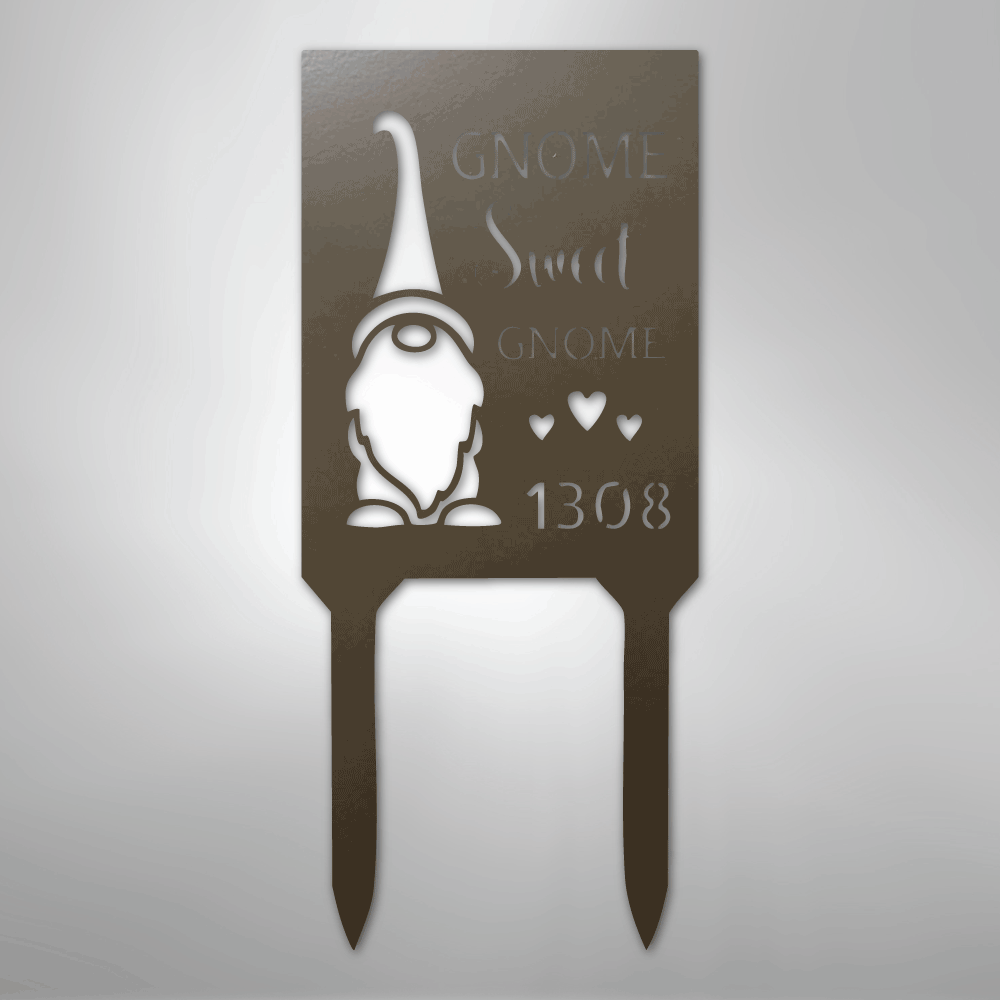 Gnome Home - Steel Stake