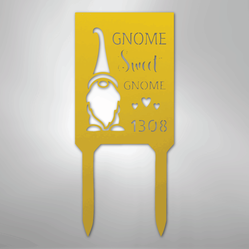 Gnome Home - Steel Stake