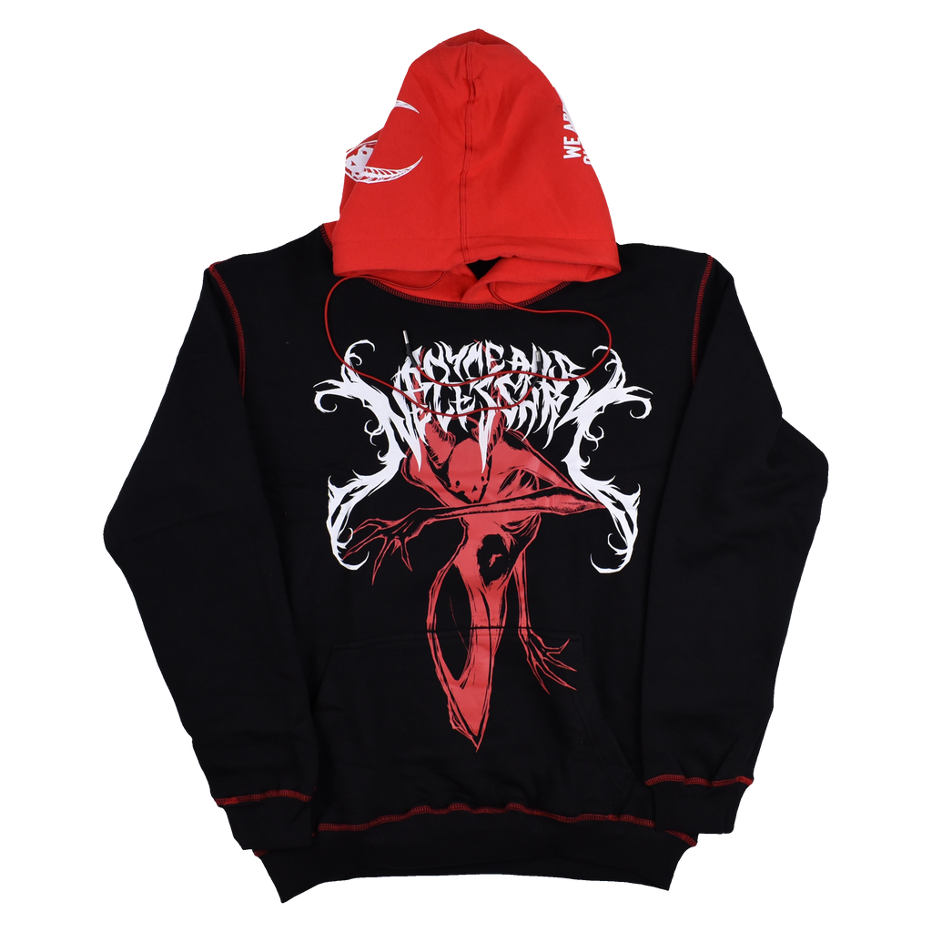 Mosh Pit Pullover Hoodie Black