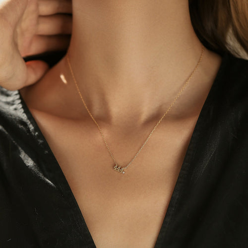444 Diamond Necklace