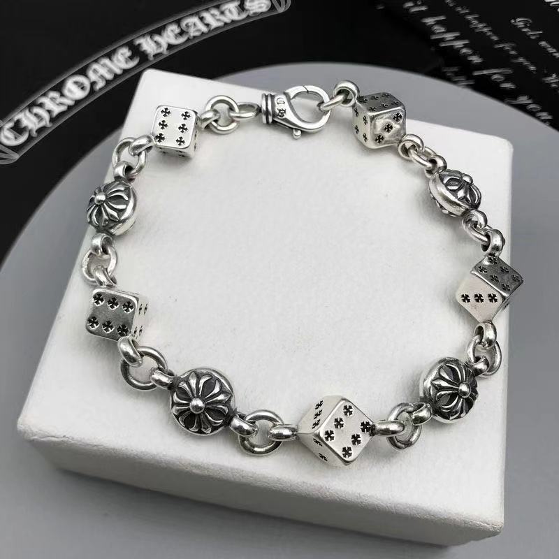 Retro domineering bracelet hip-hop personality men's cross bracelet