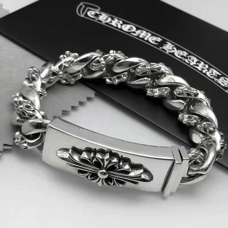 Retro domineering bracelet hip-hop personality men's cross bracelet