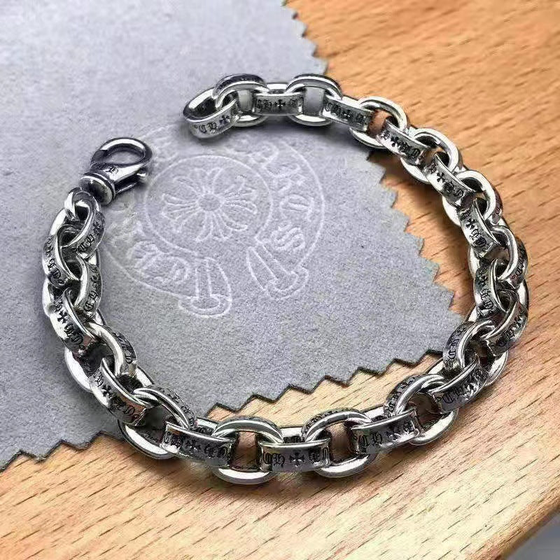 Retro domineering bracelet hip-hop personality men's cross bracelet