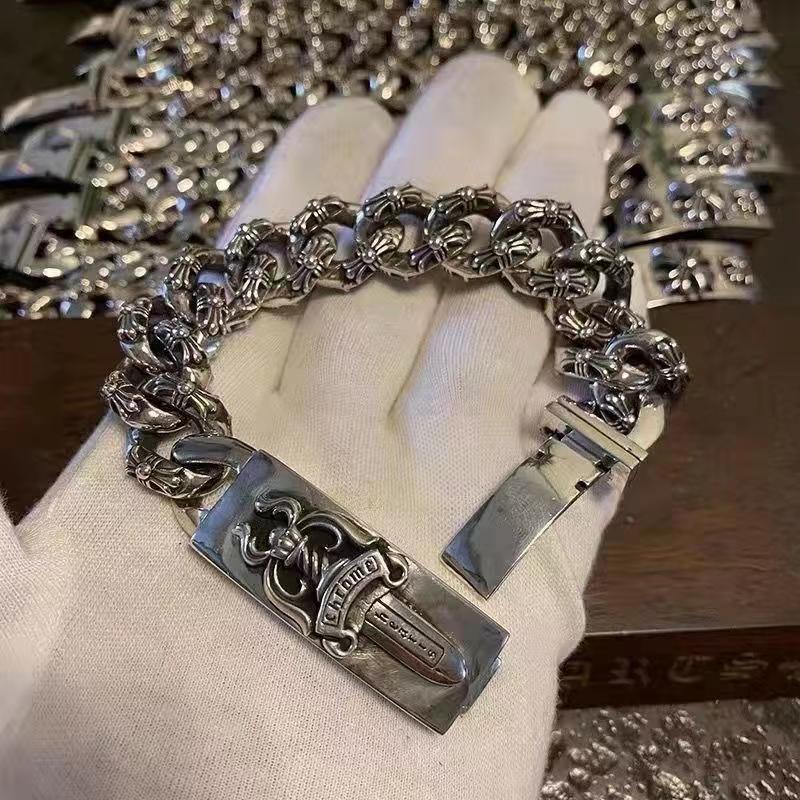 Retro domineering bracelet hip-hop personality men's cross bracelet
