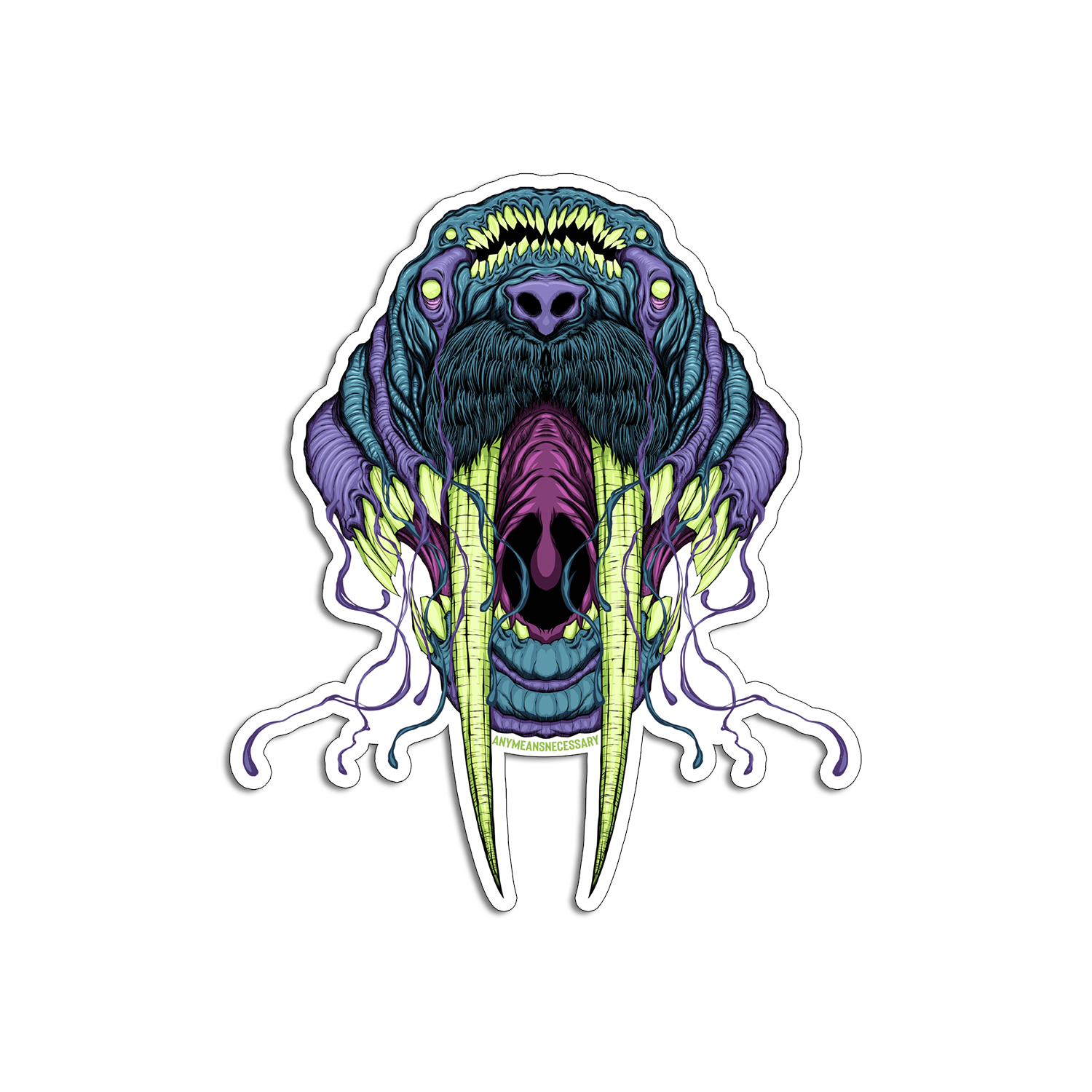 Walrus Sticker