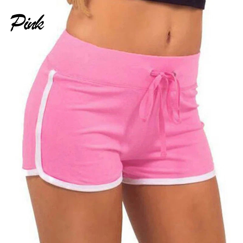 Summer Fast Drying Sports Pants for Women Cotton Shorts