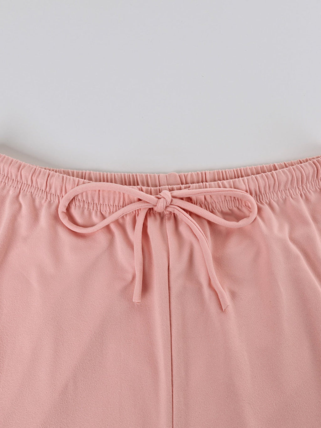 Lace Trim Cami & Pants Two Piece Loungewear Set