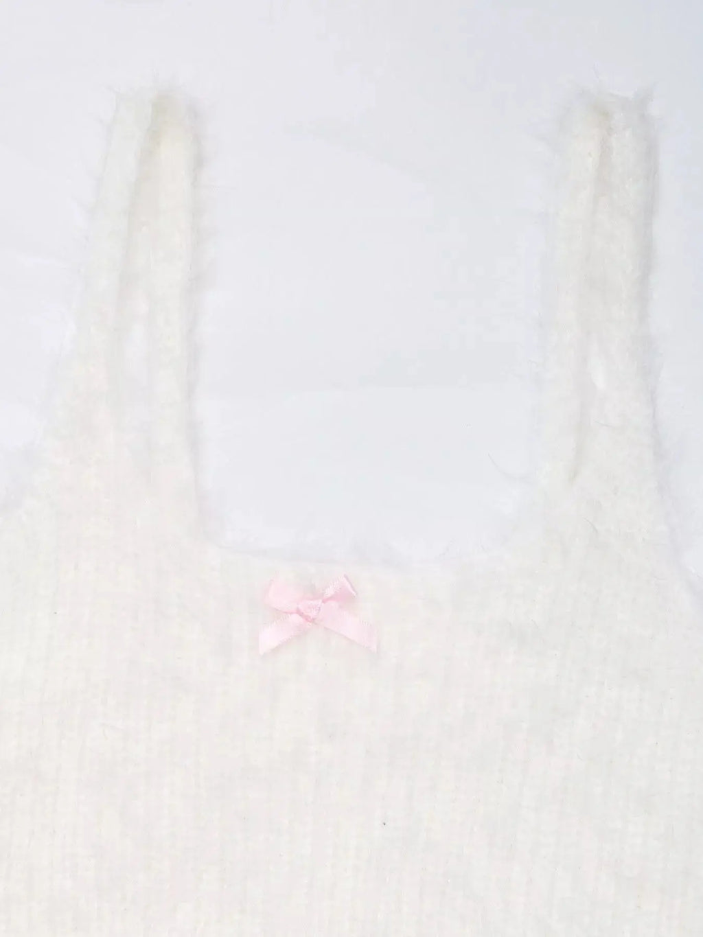Cropped Bow Scoop Neck Camisole
