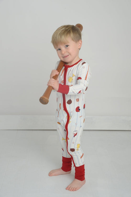 Baseball Romper