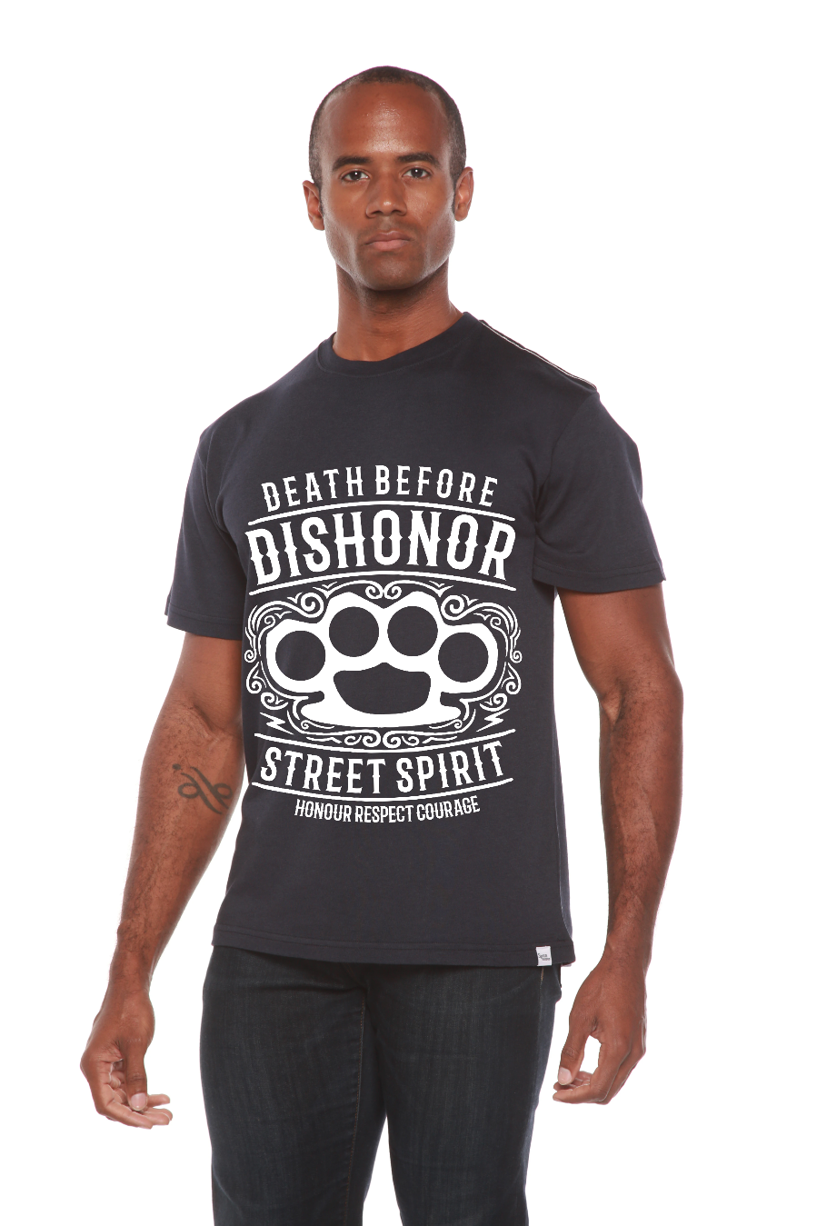 Death Before Men's Bamboo Viscose/Organic Cotton Short Sleeve Graphic T-Shirt