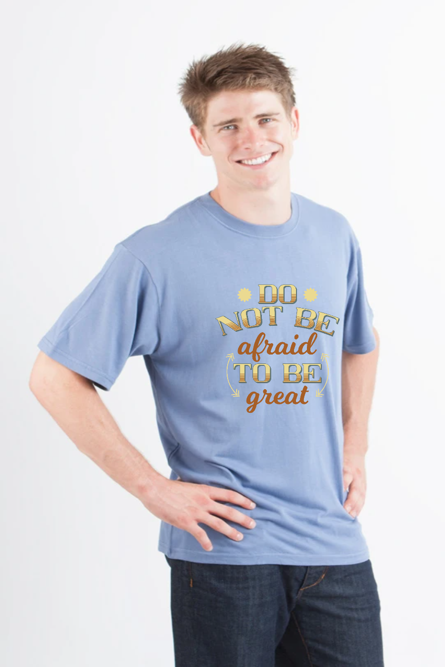 Do Not Be To Be Men's Bamboo Viscose/Organic Cotton Short Sleeve  Graphic T-Shirt