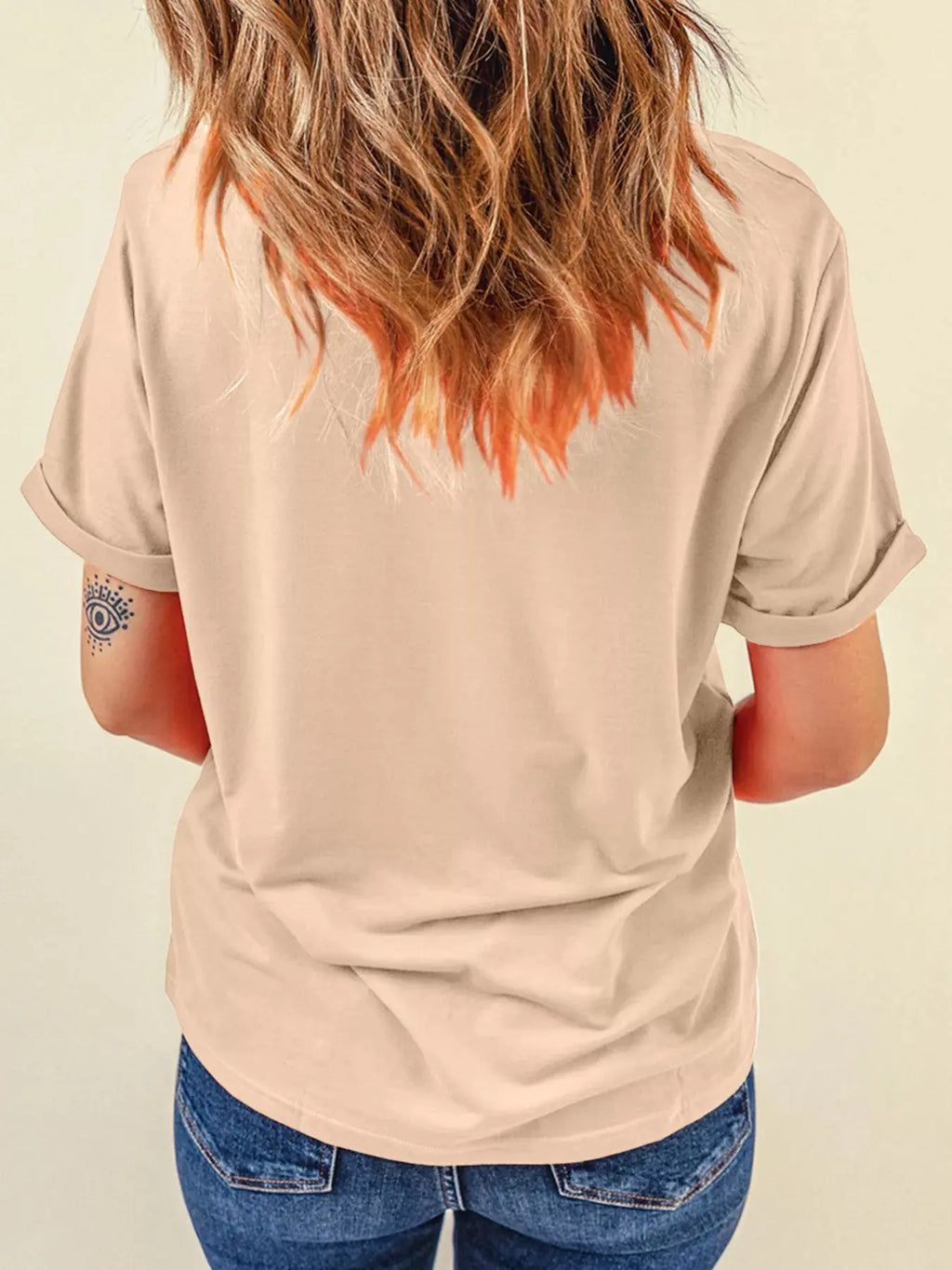 Bowknot Ghost Pumpkin Halloween Graphic T Shirt