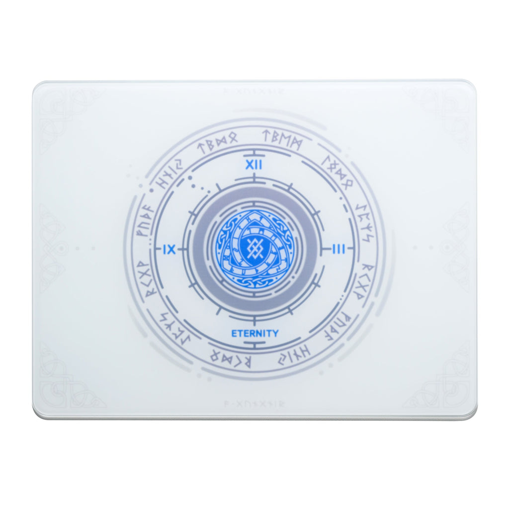 XVX Tempered Glass Large Mouse Pad for FPS Gaming