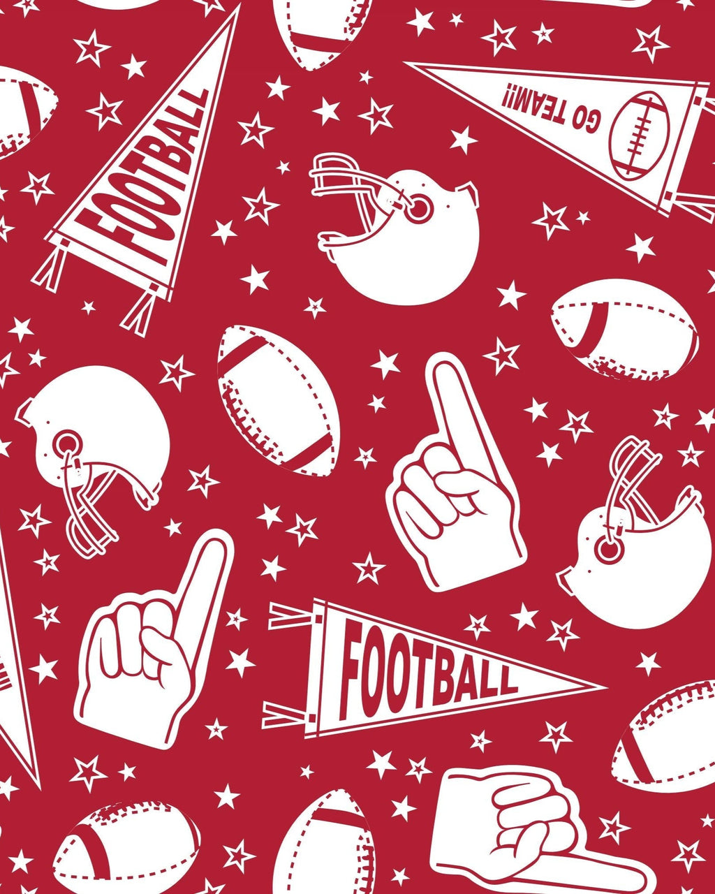 Football Bamboo One-Piece for Baby