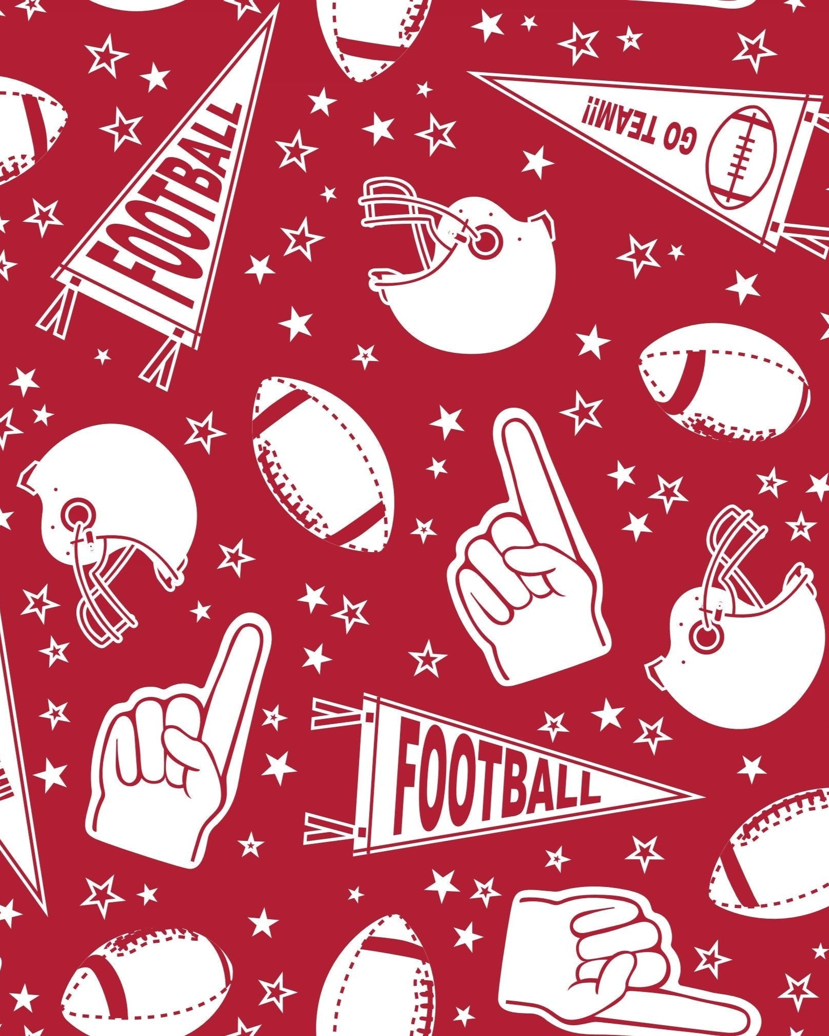 Football Bamboo One-Piece for Baby