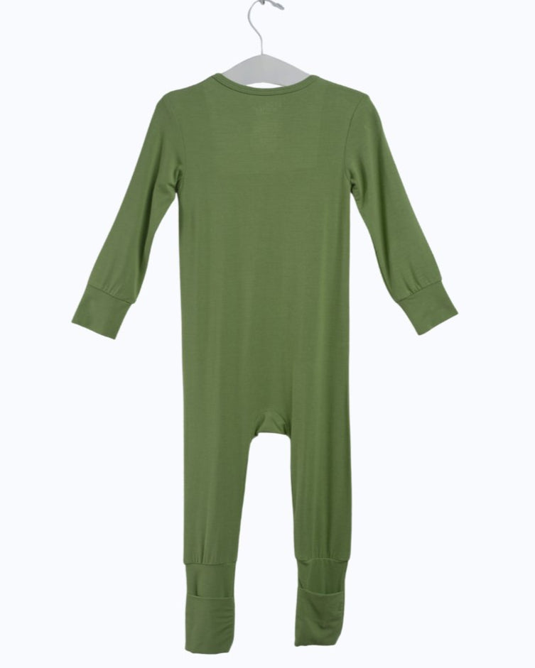 Green Bamboo Romper