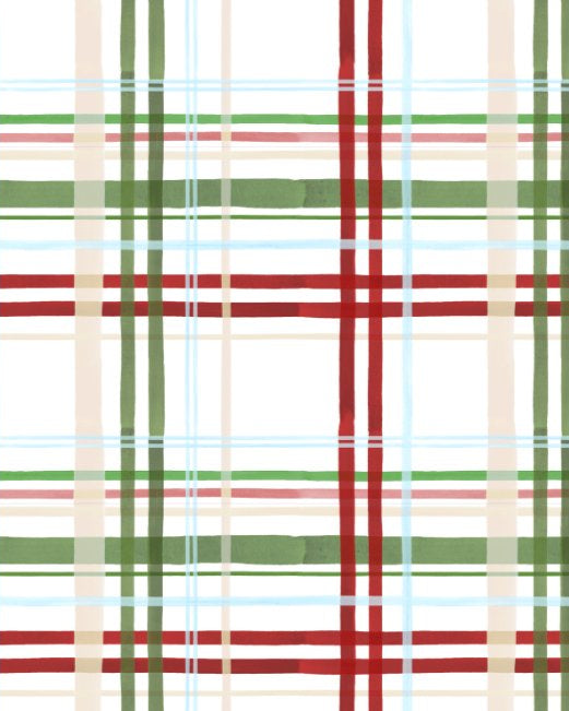 Plaid Bamboo Zipper Footie