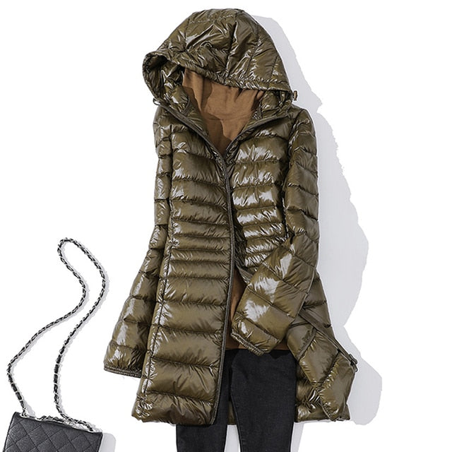 Long Down Jacket 7XL Plus size Women Winter Ultra Light Down Jacket Women With Hooded Down Coat-2